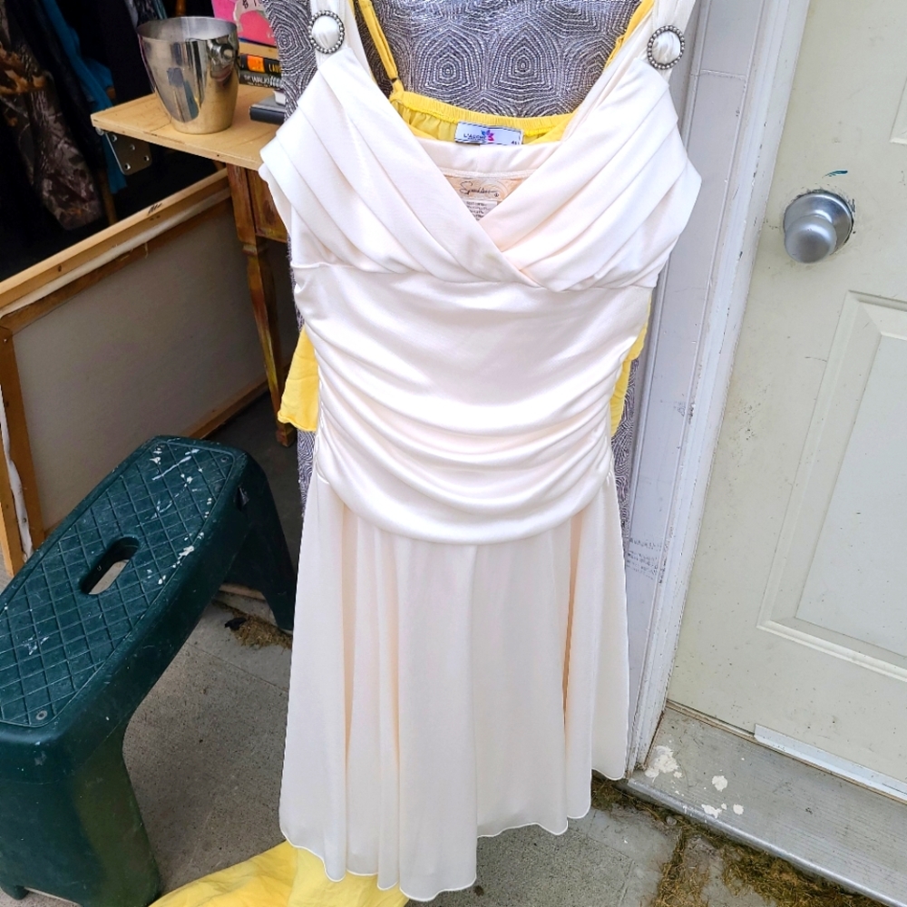 8) White Marilyn Dress